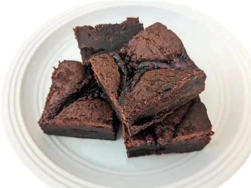 Vista 12 de Ruth's Caramel Swirl Brownies extra fudgy Brownies 1 docena - Golosinas horneadas gourmet Delicioso regalo con los mejores ingredientes