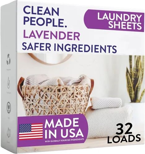 Vista 15 de The Clean People Hojas de detergente para ropa – Jabón de lavandería – Ultra concentrado, embalaje reciclable, combate las manchas – Mañana