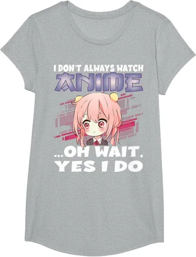 Vista 73 de Ver camiseta japonesa de anime con estampado de anime Girl, Negro, S