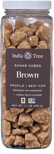 Vista 8 de India Tree - Cubos de azúcar blanco de Mauricio, comercio justo