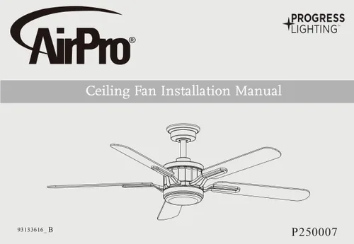 Vista 10 de Progress Lighting Claret Collection - Ventilador de techo de transición LED reversible con motor de CC de 54 pulgadas, color ébano/gris envejecido