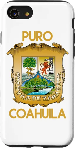 Vista 13 de Funda para iPhone 15 Puro Coahuila Coahuila Estado De México Escudo Eagle Aguila