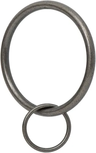 Vista 14 de Ivilon Anillos de Cortina con Ojales de Tapicería - Anillo de 1.7" para Pasadores de Gancho, Juego de 14 - Latón Antiguo Ant Brass