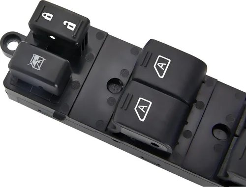 Vista 4 de Interruptor de ventana para Nissan Pathfinder 2007 2008 2009 2010 2011 2012. Interruptor maestro de vidrios de puerta de control. Sustituye a