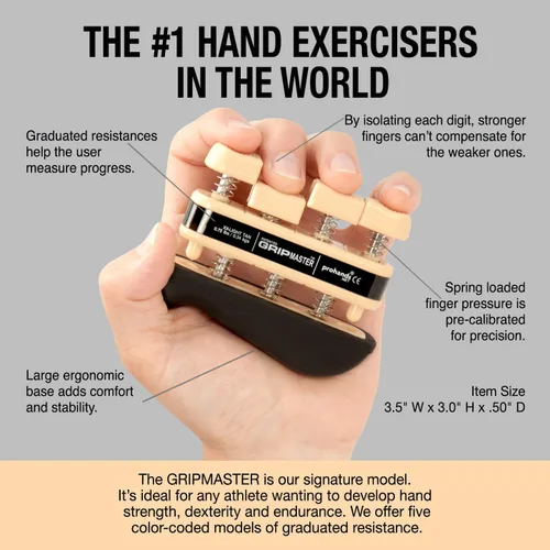 Vista 4 de Prohands Gripmaster - Ejercitador médico para manos y dedos