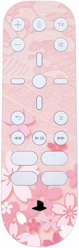 Vista 7 de PlayVital Cherry Blossoms Petals Full Set Skin Decal for ps5 Console Digital Edition, Sticker Vinyl Decal Cover for ps5 Controller & Charging