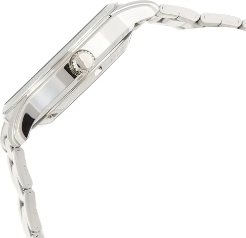 Vista 4 de SEIKO 5 Reloj automático de acero inoxidable con esfera azul SNKP17J1 para hombre, Negro -, Moderno