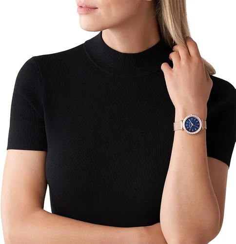 Vista 5 de Michael Kors Darci Reloj de tres manecillas con detalles brillantes 1299in