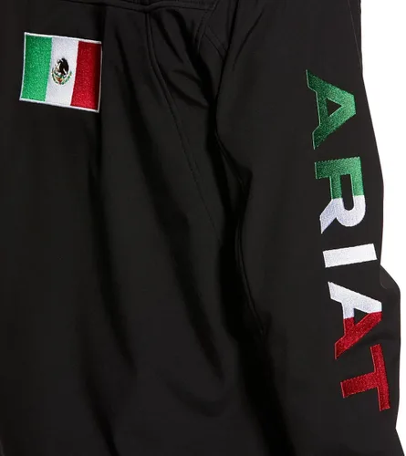 Vista 7 de ARIAT Women's Classic Team Mexico Softshell Water Resistant Jacket