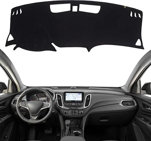 Vista 37 de Cubierta de tablero Tapete de salpicadero Compatible con Chevy Cruze 2015-2011 (para transmisión en la izquierda), Alfombra de salpicadero de coche