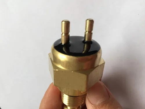 Vista 4 de 27010-1317 27010-1202 Interruptor de ventilador de refrigeración Termostato Termostato de calor Sensor térmico M16X1.5 para Kawasaki Mule Mojave 250