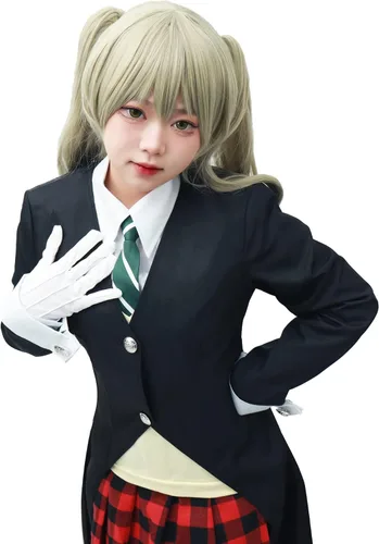 Vista 4 de DAZCOS Disfraz de anime para mujer, talla estadounidense, con guantes