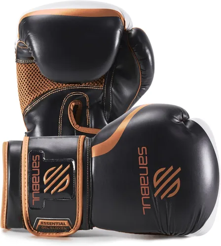 Vista 13 de Sanabul Guantes de boxeo de gel esenciales para hombres y mujeres, Kickboxing MMA, guantes de Muay Thai y bolsa pesada para entrenamiento de boxeo