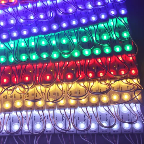 Vista 6 de 200pcs 3 LED Sign Storefront Lights Módulo Blanco Super Brillante 5630 5730 SMD Impermeable para Letrero de Carta Señales Publicitarias con Cinta