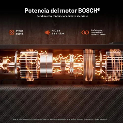 Vista 2 de Cybergoing T16 Treadmill for Home Powered By Bosch®, Walking Pad
