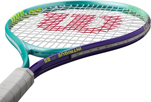 Vista 5 de Wilson Intrigue Jr 25 - Raqueta de tenis, color verde y azul