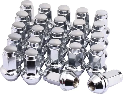 Vista 10 de Tuercas de llanta OEM 14x1.5 para 2015-2024 F150 Expedition Navigator Cromo