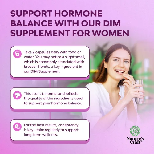 Vista 2 de Potente suplemento DIM para mujeres, equilibrio hormonal para mujeres con DIM y pimienta negra apoyo para la menopausia y alivio del síndrome