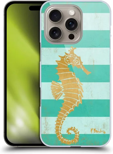 Vista 8 de Head Case Designs Funda rígida con licencia oficial de Paul Brent Agate Mermaid Coastal compatible con Apple iPhone 16 Pro