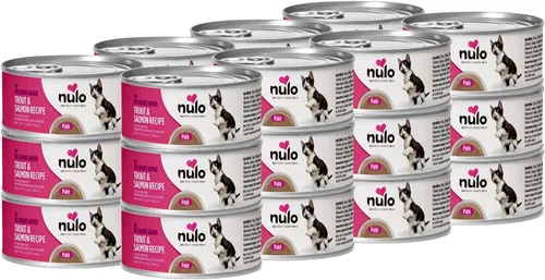 Vista 18 de Nulo Receta de Ternera y Cordero Paté - Comida húmeda enlatada para gatos, 5.5 onzas (paquete de 24)