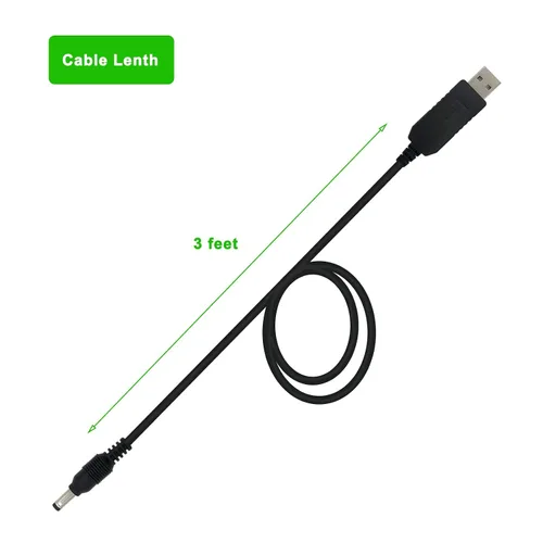 Vista 6 de Cable de carga USB de repuesto para Alexa Echo Dot 3ª generación, Dot 5ª generación, cargador Dot de 4ª generación, (no para Echo 4.ª generación)