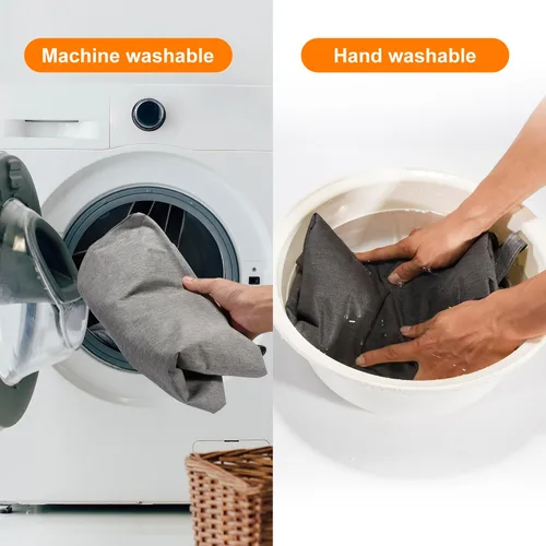 Vista 7 de Bolsas de almacenamiento para edredón Karceyworth, bolsas de almacenamiento extra grandes para ropa de cama con ventana transparente, asas