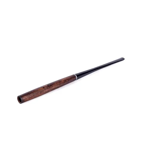 Vista 7 de Dr. Watson - Soporte para cigarrillos de madera de 8 pulgadas de largo, se adapta a cigarrillos extra delgados, estilo Audrey Hepburn, negro