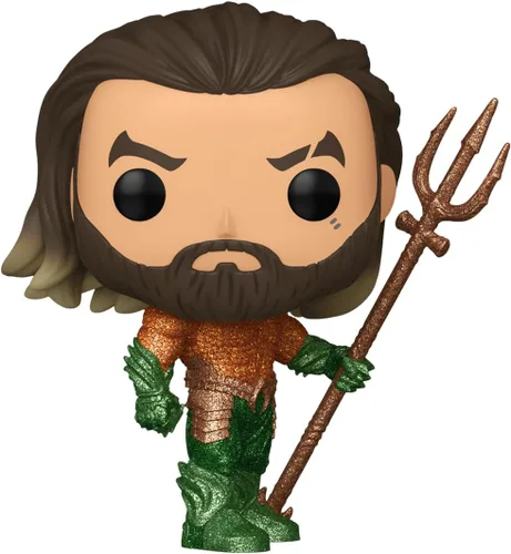 Vista 2 de Funko Pop! Movies: Aquaman and The Lost Kingdom - Aquaman - Figura de vinilo coleccionable - Idea de regalo - Producto oficial - para niños