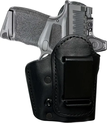 Vista 20 de Urban Carry LockLeather IWB RMR/RDS Holster - Right Handed Secure & Comfortable Leather/Polymer Hybrid Design for Optimal Comfort Compatible with