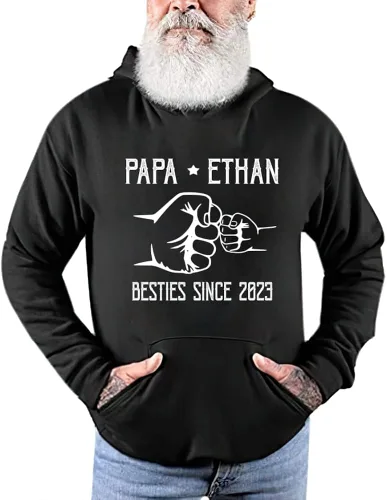 Vista 5 de Camisa personalizada para abuelo, papá, nietos con nombre, regalos personalizados para papá y papá, regalos para el día del padre, abuelo.