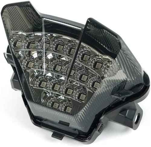 Vista 3 de Luces traseras LED secuenciales integradas con lente ahumada para Yamaha MT-07 2018-2020