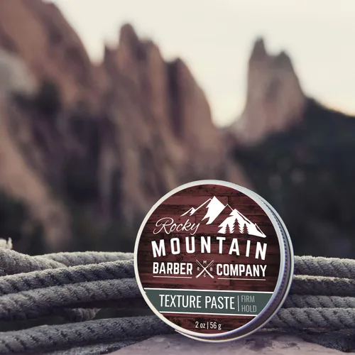 Vista 8 de Rocky Mountain Barber Company Pasta de cabello para hombres – Pasta de peinado con fijación flexible ligera y firme para todos los estilos