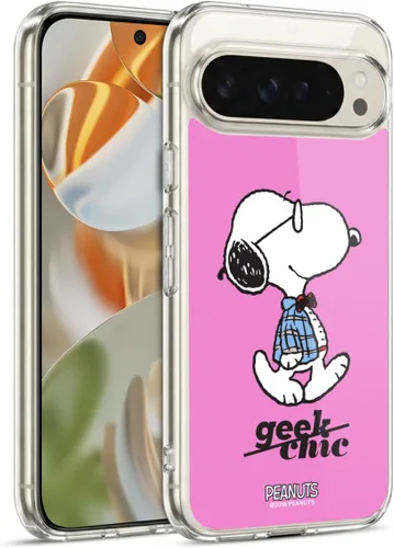 Vista 67 de Head Case Designs Officially Licensed Peanuts Flying Ace The Many Faces of Snoopy Gel Case [Military Grade Protection] Compatible with Google Pixel 3