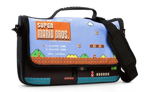Vista 4 de PowerA Everywhere Messenger Bag for Nintendo Switch - Super Mario Bros. - Nintendo Switch