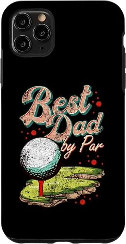 Vista 11 de iPhone 15 Best Dad By Par Golf Golfer Golfing Cute Funny Fan Gag Case