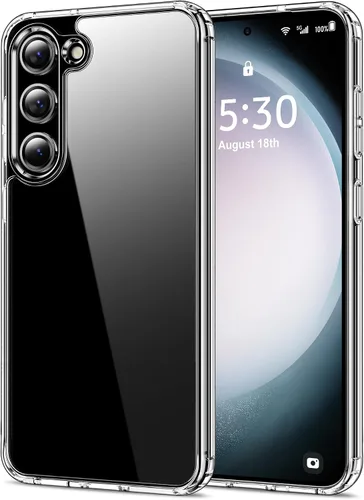 Vista 64 de HOOMIL - Funda para Samsung Galaxy S20, antiamarilleo, transparente
