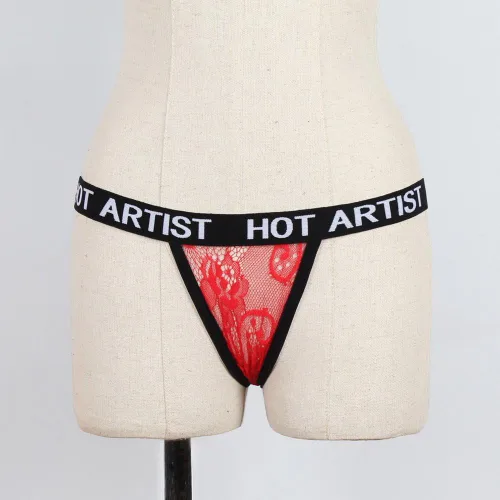 Vista 6 de Ropa interior Bragas Tanga Tanga Mujeres Cordón T Sexy Lencería Escritos 3x Lencería Más Tamaño Cachonda