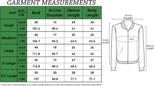Vista 7 de Anna-Kaci - Chaqueta de manga larga con cremallera frontal y puños acanalados para mujer (personalizable)