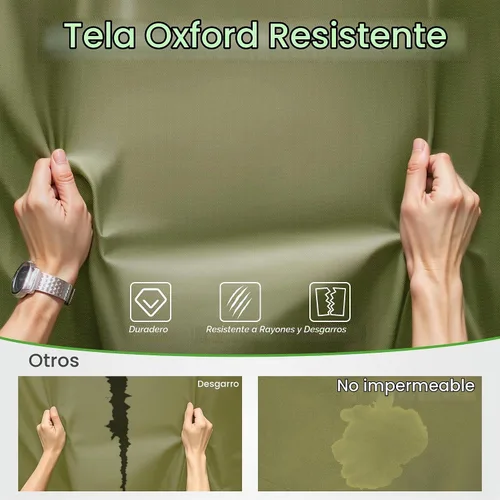 Vista 6 de 10L0L Funda para carrito de golf de 4 pasajeros se adapta a EZGO, Club Car, Yamaha, 400D, impermeable, resistente al viento, resistente al sol