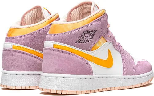 Vista 3 de Nike Juvenil Air Jordan 1 Mid Se GS Electro Naranja