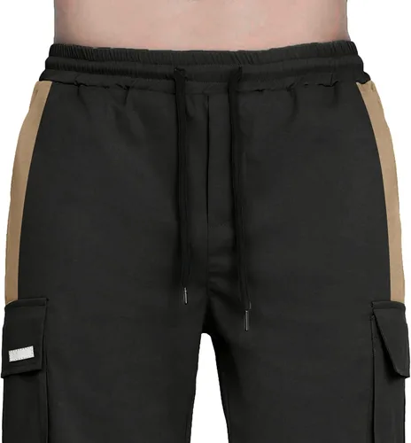 Vista 5 de EELHOE Mens Summer Pants Ripstop Lightweight Relaxed-Fit Trousers Outdoor Hiking Work Bottom Pant with Multi Pockets