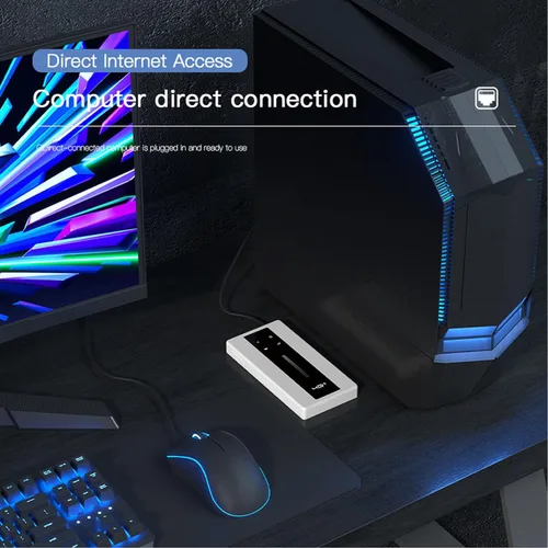 Vista 4 de VBESTLIFE Router WiFi móvil 4G LTE con ranura para tarjeta SIM, dispositivo de punto de acceso portátil de viaje de 150Mbps desbloqueado con puerto