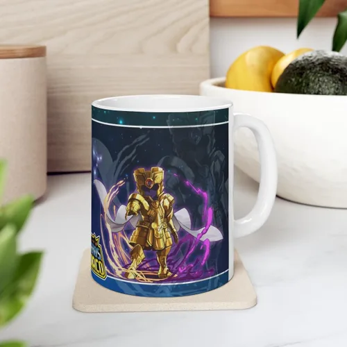 Vista 5 de Geminis, Los Caballeros del Zodiaco, Taza de cerámica de 11 oz