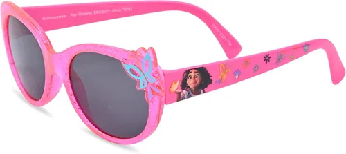 Vista 4 de Disney Encanto - Gafas de sol para niñas con estuche a juego Lindas gafas de sol para niñas