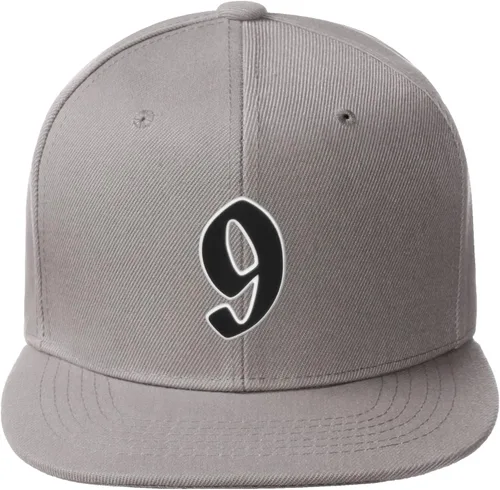 Vista 728 de Daxton Gorra clásica con visera de billete plano con letras del alfabeto inglés antiguo de la A a la Z