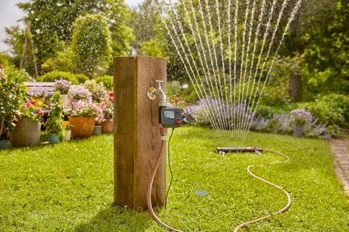 Vista 5 de Gardena Temporizador universal de agua + conector de manguera