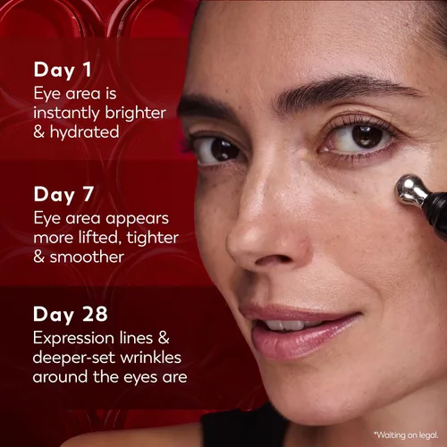Vista 6 de Olay Regenerist - Rodillo de crema para debajo de los ojos, crema antiarrugas para ojos, tratamiento de patas de gallo y bolsas, antiarrugas, suero