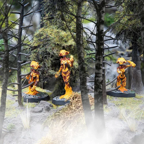 Vista 2 de Modiphius Elder Scrolls - Call to Arms - Flame Atronachs, Multi