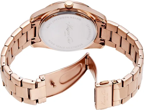 Vista 2 de Kenneth Cole New York - Pulsera de acero inoxidable para mujer con caja de cuarzo y acero inoxidable