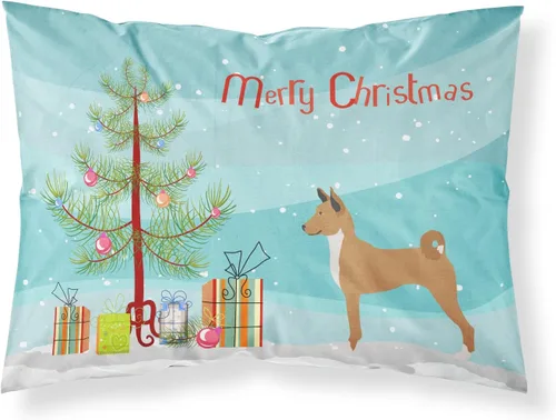 Vista 161 de Caroline's Treasures BB8334PILLOWCASE AIDI Atlas Mountain Dog - Funda de almohada estándar, color azul, ligera, súper suave, de fácil cuidado